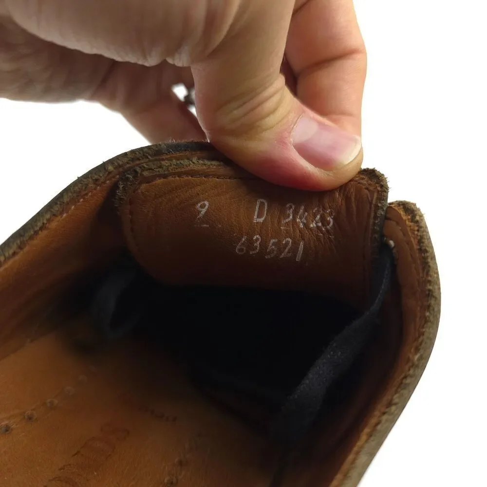 ALLEN EDMONDS Nomad Plain-toe Derby Dress Shoes Gray Old Money Quiet Luxury 9